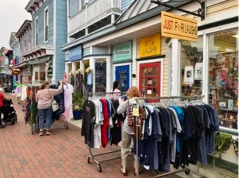 Image: Fall Sidewalk Sale Cape May